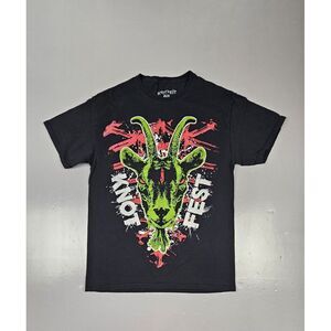 Slipknot T-Shirt Mens Medium. Knot Fest‎ 2022 Road Show Tour Black Tee. RARE